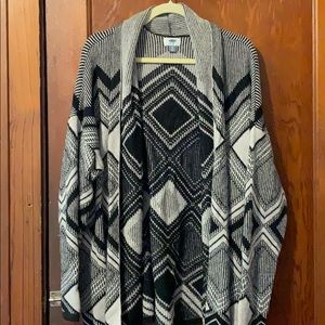 Cozy geometric cardigan Old Navy